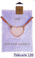 Telefonkarte Frankreich, Roland Garros 1995, Tennis, 120 - Sin Clasificación