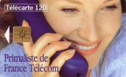 Telefonkarte Frankreich, Primaliste De France Télécom, 120 - Zonder Classificatie