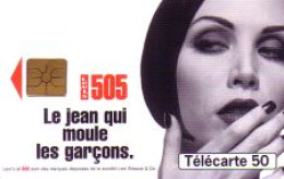 Telefonkarte Frankreich, Levis 505, 50 - Sin Clasificación