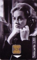 Telefonkarte Frankreich, Telephone Et Cinema (10), Jeanne Moreau, 120 - Unclassified
