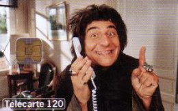 Telefonkarte Frankreich, Tel. Et Cinema (12), Christian Clavier, 120 - Non Classés