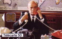 Telefonkarte Frankreich, Telephone Et Cinema (13), Bernard Blier, 50 - Ohne Zuordnung