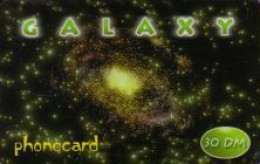 Calling Card, Galaxy, Weltraum, 30 DM - Unclassified