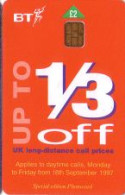 Telefonkarte Großbritannien, Special Edition Phonecard 1/3, 2 - Ohne Zuordnung