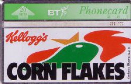 Telefonkarte Großbritannien, Kellog's Corn Flakes, 20 - Zonder Classificatie