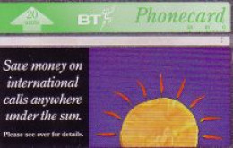 Telefonkarte Großbritannien, Save Money ..., Sonne, 20 - Non Classificati