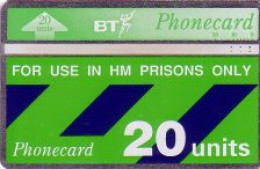 Telefonkarte Großbritannien, For Use In HM Prisons Only, 20 - Zonder Classificatie