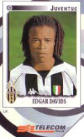 Telefonkarte Italien, Panini, Fußball Edgar Davids, 10000 - Non Classificati