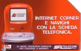 Telefonkarte Italien, Internet Corner, 5000/2,58 - Ohne Zuordnung