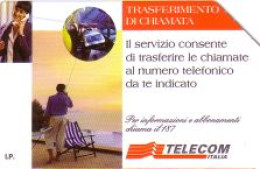 Telefonkarte Italien, Urlauber / Liegestuhl, 10000 - Non Classificati
