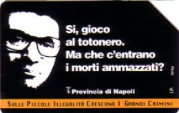 Telefonkarte Italien, Campagna Contro L'illegalità Diffusa, 10000 - Unclassified