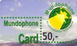 Calling Card, Mundophone, Gebirge, 50,- - Unclassified