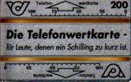 Telefonkarte Österreich, Für Leute, Denen Ein Schilling Zu Kurz Ist, 200 - Ohne Zuordnung