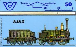 Telefonkarte Österreich, Lokomotiven, Ajax, 50 - Sin Clasificación