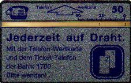 Telefonkarte Österreich, Jederzeit Auf Draht, Ticket-Telefon, 50 - Non Classificati