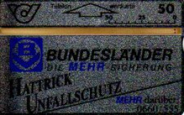 Telefonkarte Österreich, Bundesländer Mehr-Sicherung, Hattrick Unfallschutz, 50 - Sin Clasificación