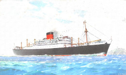 CPA CUNARD RMS MEDIA ***PARFAIT ETAT*** - Piroscafi