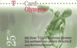 Calling Card, T Card, Olympics - Diskuswerfer, 25 DM - Ohne Zuordnung