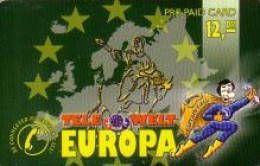 Calling Card, Telewelt Europa, Comic Captain Call, 12 DM - Unclassified