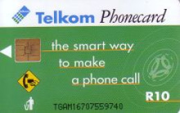 Telefonkarte Unbekanntes Land (Südafrika?), The Smart Way, R10 - Zonder Classificatie