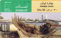 Telefonkarte Arabisches Land, Schiff, Dhs30 - Unclassified