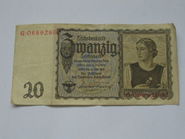 Allemagne - Germany - 20 Zwanzig Reichsmark 1939  **** EN ACHAT IMMEDIAT **** - 10 Deutsche Mark
