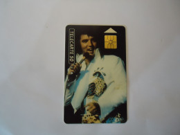 FRANCE USED CARDS TIR  15.000 MUSICS  ELVIS PRESLEY  2 SCAN - Musik