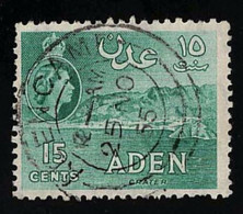 1953 Crater Michel AD 51 Stamp Number AD 50 Yvert Et Tellier AD 51A Stanley Gibbons AD 52 Used - Aden (1854-1963)