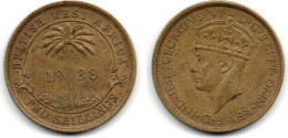 MA 31535 / British West Africa 2 Shillings 1938 TTB - Kolonien