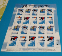 USA 1999 /XTREME SPORTS / BMX BIKING / SNOWBOARDING / INLINE SKATING / BLOC 20 TP / NEUF FDC - Blocs-feuillets