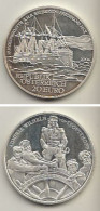 Österreich Nr. 310, Panzerfregatte "Erzherzog Ferdinand Max", Silber  (20 Euro) - Autriche