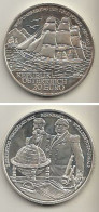 Österreich Nr. 309, S.M.S. "Novara" Bei Der Weltumsegelung, Silber  (20 Euro) - Autriche