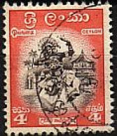 Ceylon Mi.Nr. 296 Tänzer Aus Kandi (4C) - Sri Lanka (Ceylan) (1948-...)