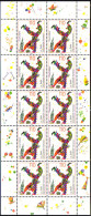 D,Bund Mi.Nr. Klbg. 2099 Düsseldorfer Karneval, Radschläfer (m.10x2099) - Sonstige & Ohne Zuordnung