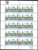 D,Bund Mi.Nr. Klbg. 2244 1000 Jahre Deggendorf, Stadtansicht (m.10x2244) - Altri & Non Classificati