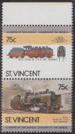 St.Vincent Mi.Nr. Zdr.838-39 Lokomotiven, D.R.G. Class 24 (2 Werte) - Swaziland (1968-...)