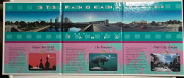 Mint USA UNITED STATES America STS Prepaid Telecard Phonecard, STS Panorama TAMPA, Set Of 3 Mint Cards In Folder - Sonstige & Ohne Zuordnung