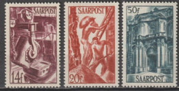 SAAR / SARRE - 1948 - YVERT N° 241/243 ** MNH - COTE = 40 EUR. - Ungebraucht