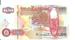 ZAMBIE 50 KWACHA 2003 UNC P 37 D - Sambia