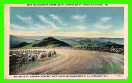 ARIRONDACK MTS, NY - WHITEFACE MT. MEMORIAL HIGHWAY, LAKE PLACID AND WILMINGTON - TRAVEL IN 1964 - - Adirondack