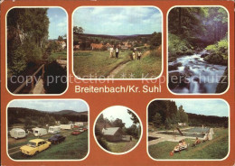 72413959 Breitenbach Erzgebirge Panorama Teilansichten Camping Schwimmbad Johann - Johanngeorgenstadt