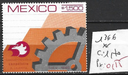 MEXIQUE 1366 ** Côte 1.70 € - Mexico