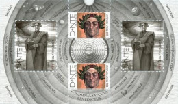 ** 1130 -1 Czech Republic Dante Alighieri Italian Poet 2021 - Unused Stamps