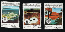 1978 Crater Michel LY 659 - 661 Stamp Number LY 746 - 748 Yvert Et Tellier LY 703 - 705 Xx MNH - Libye