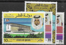 Qatar Mint Very Very Low Hinge Trace * 1972 24 Euros - Qatar