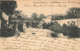 D3746 Condé Vue Sur L'Escaut Le Pont Rouge - Vieux Conde