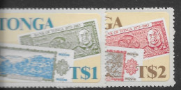 Tonga Mnh ** (sorry For Scan, Stamps Very Fine) 7 Euros 1983 - Tonga (1970-...)