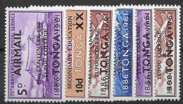 Tonga Mnh ** 1966 Airmail Set - Tonga (1970-...)