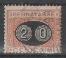 ITALIA 1890 - Segnatasse Soprastampati 20 C. Su 1 C. - Segnatasse