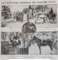 1907 NANTES - LE CONCOURS HIPPIQUE  - LA VIE AU GRAND AIR - Equitazione